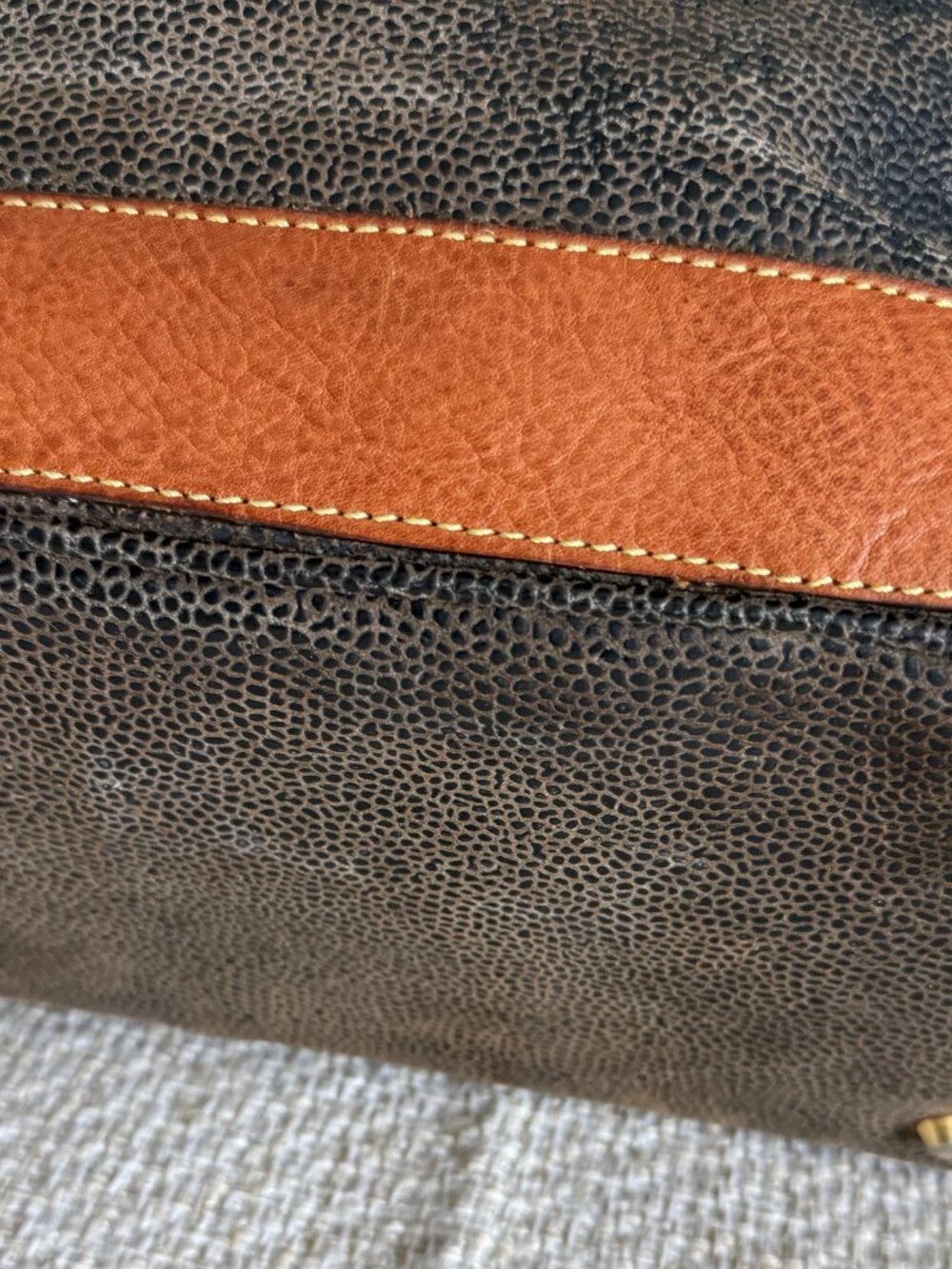 Bric's Tote Bag Brown leather shoulder bag - Picture 7 of 13